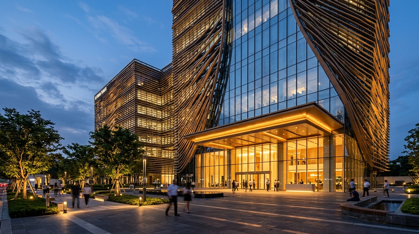 Commercial Complex & Elevation