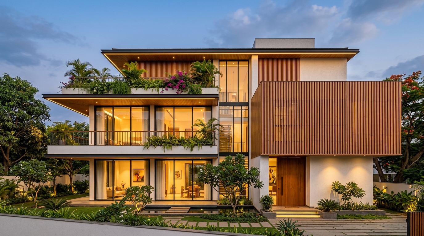 Contemporary Elevation & Facade Design