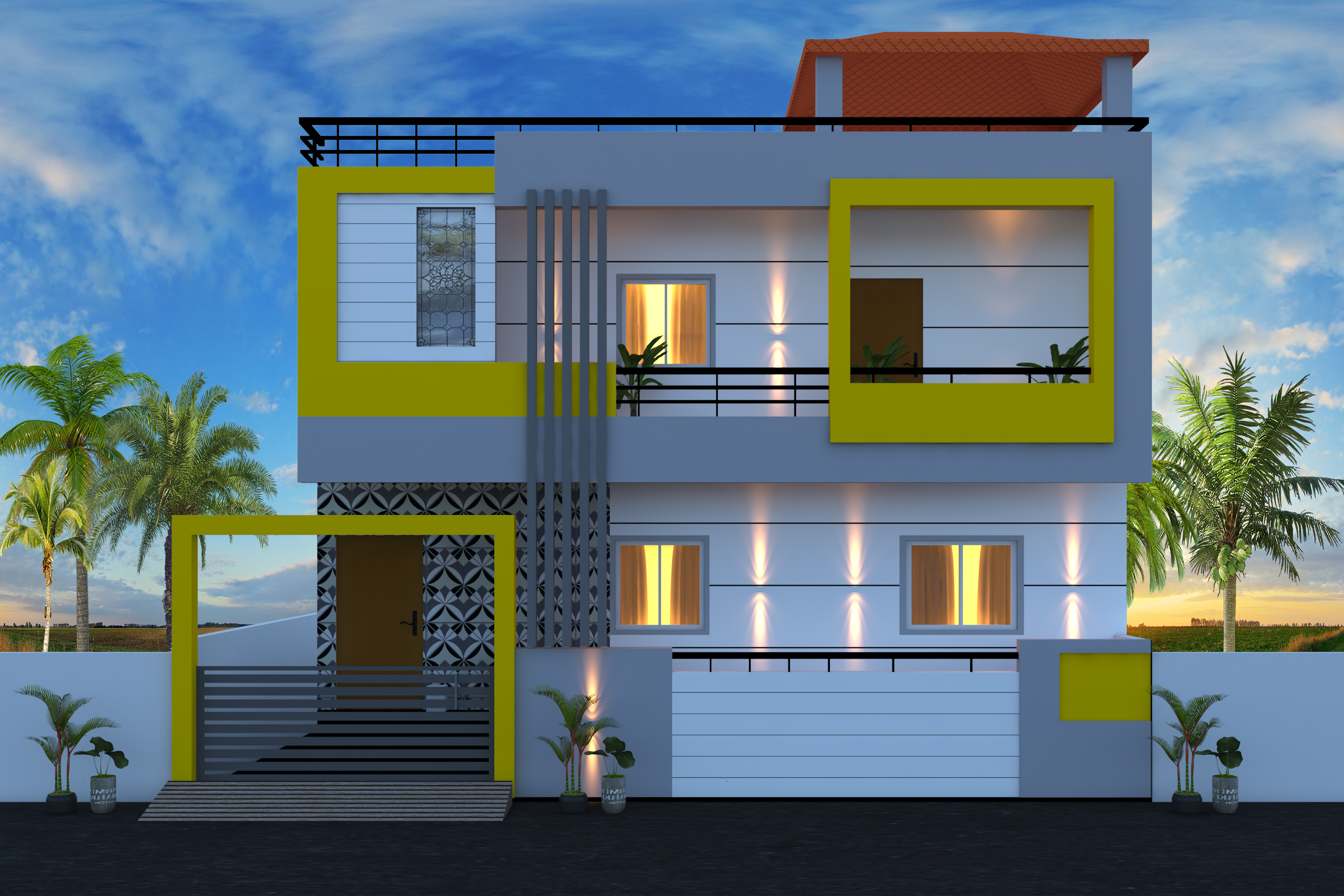 Classic Sukhmuni Duplex Elevation